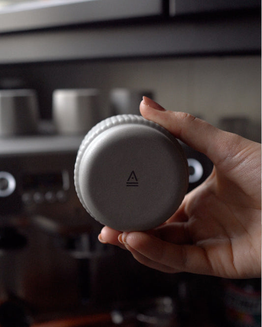 Cappuccino mug Column | light grey
