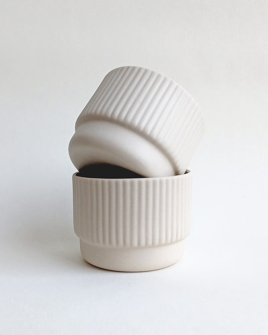 Cappuccino mug Column | sand