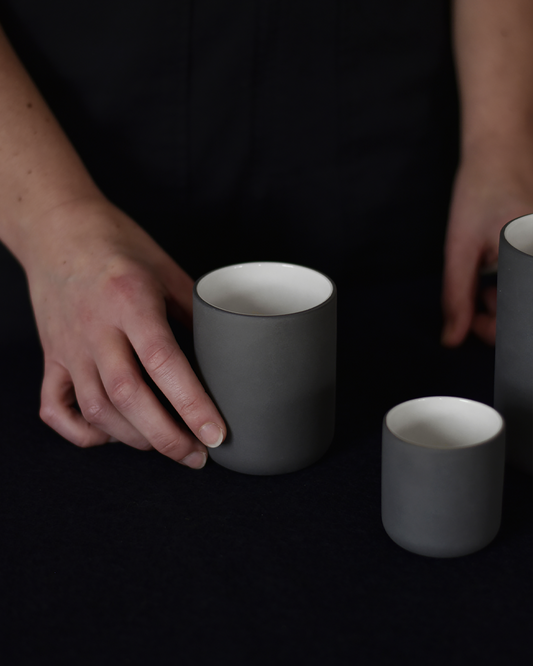 Coffee mug Fundament | dark grey