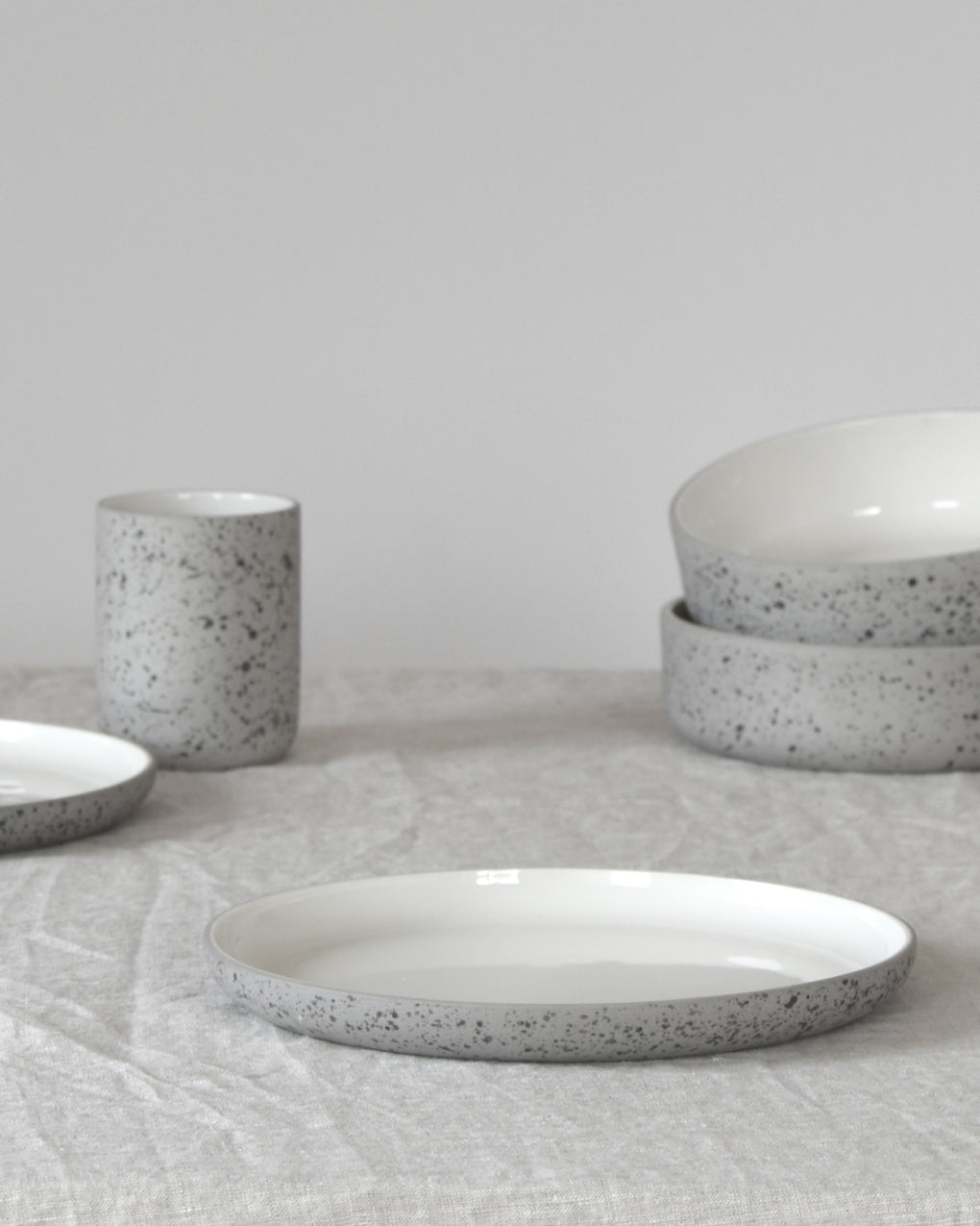 Plate Ø 20 cm | speckled