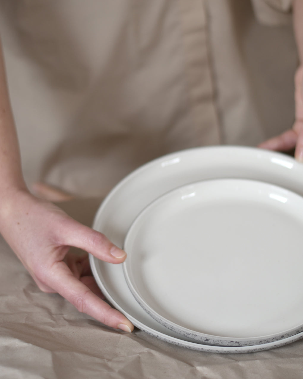 Plate Ø 20 cm | speckled
