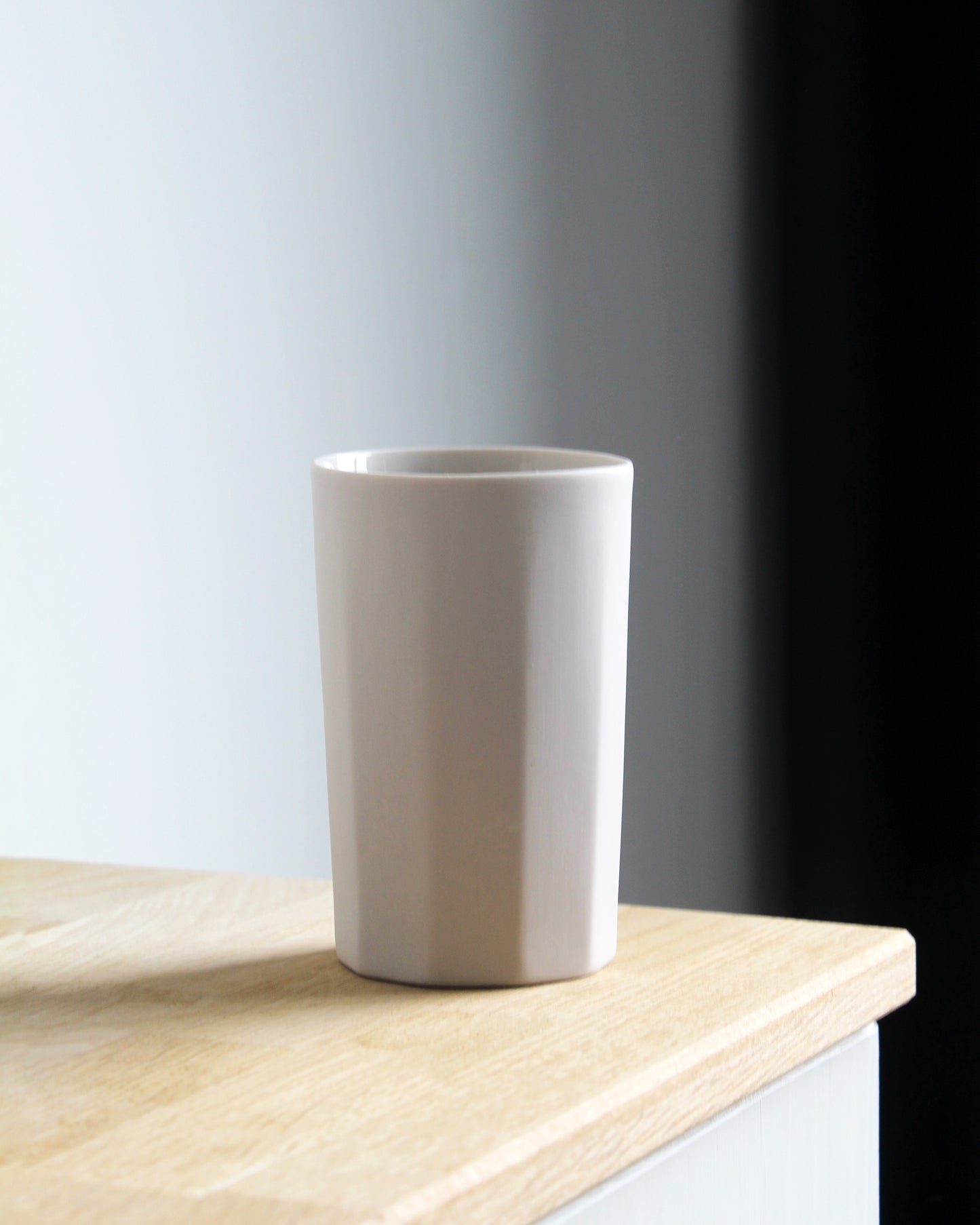 Hoge mok 400 ml | Zand