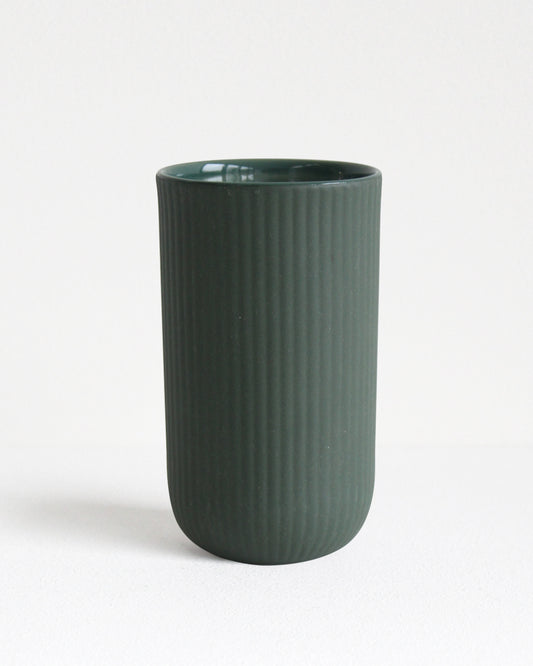 Tall mug Column | green