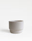 Handmade stoneware cappuccino mug from the Column Collection