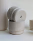 Column Collection stoneware cappuccino mug with minimalist design