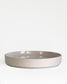 Forme Collection large stoneware bowl in sand finish, glazed inside and unglazed outside, handmade, minimalist design