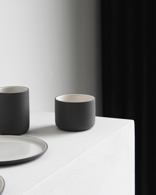 Cappuccino mug 130 ml | dark grey