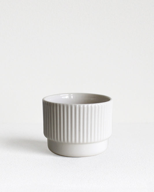 Cappuccino mug Column | white