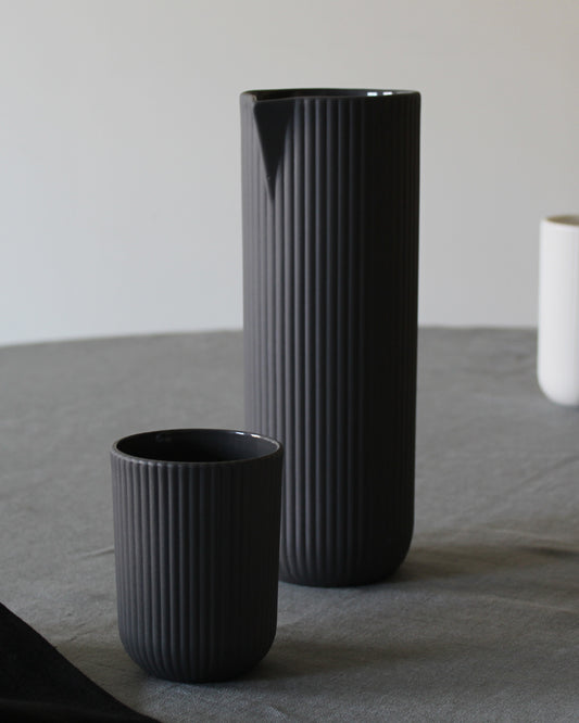 Dark grey Carafe Column by Archive Studio, modern and timeless design