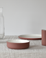 Terracotta and white bowl by Archive Studio, modern and timeless design