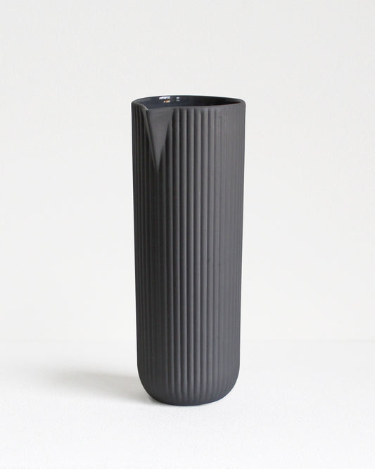 Carafe Column in dark grey by Archive Studio with minimalist design